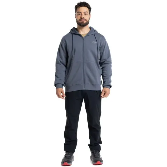 POLERON HOMBRE HOODIE COIGUE FULL ZIP AZUL KANNU - Imagen 4