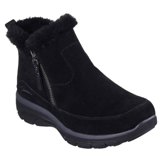 BOTA MUJER EASY GOING COOL ZIP BLK SKECHERS - Imagen 6