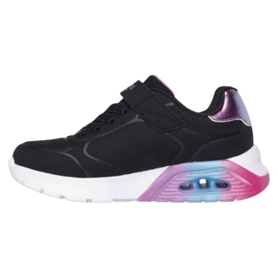 ZAPATILLA NIÑA UNO LITE 2.0 VIVID METALLIC BKMT SKECHERS - Imagen 2