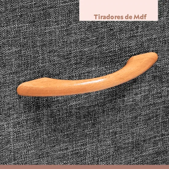 COMODA TORRE ULTRALIVIANA WOOD 4 CAJONES KLIK - Imagen 6