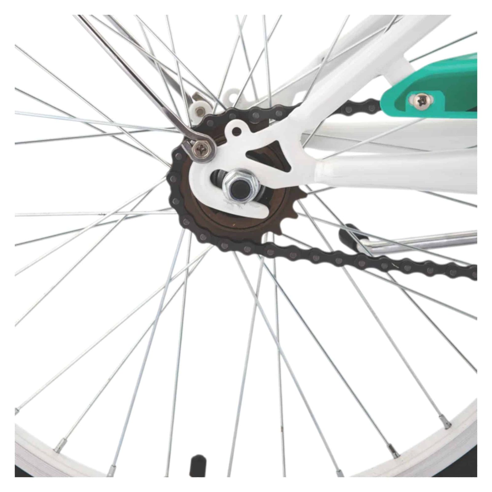 BICICLETA CLASSIC GIRL BIANCHI VERDE CLARO - Imagen 3