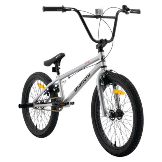 BICICLETA BIANCHI FREESTYLE SPORT (BMX) GRIS PLATA - Imagen 3