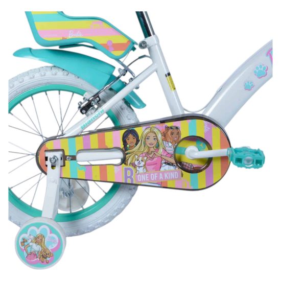 BICICLETA BARBIE ARO 16 BLANCO - Imagen 4
