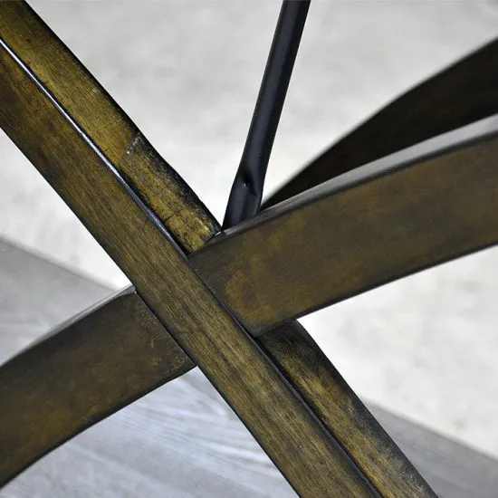 ARRIMO STONE CUBIERTA MARMOL BROWN BASE MADERA RUBBERWOOD  MSA - Imagen 5