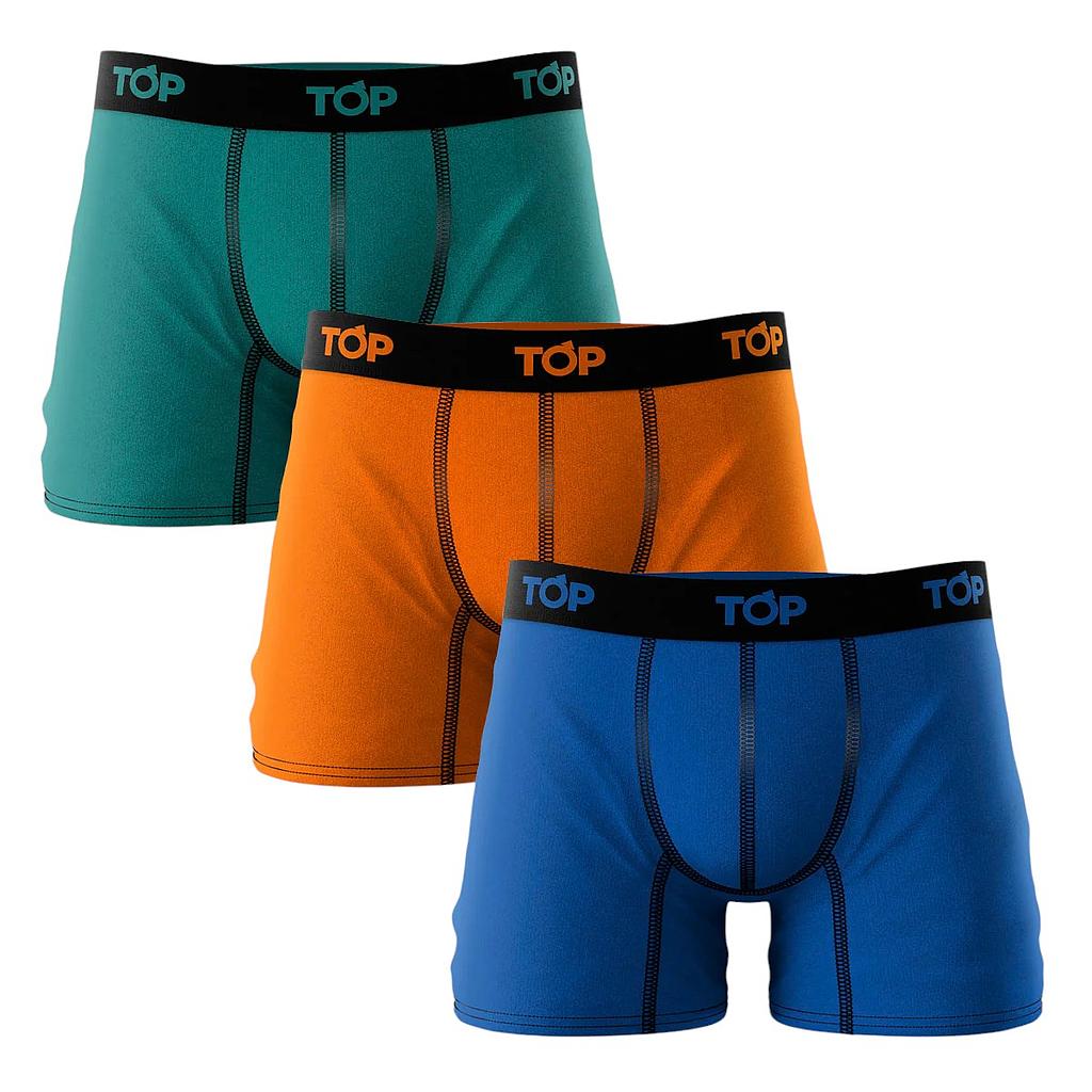 PACK 3 BOXER MEDIO MICROFIBRA HOMBRE 209MP3C10 TOP