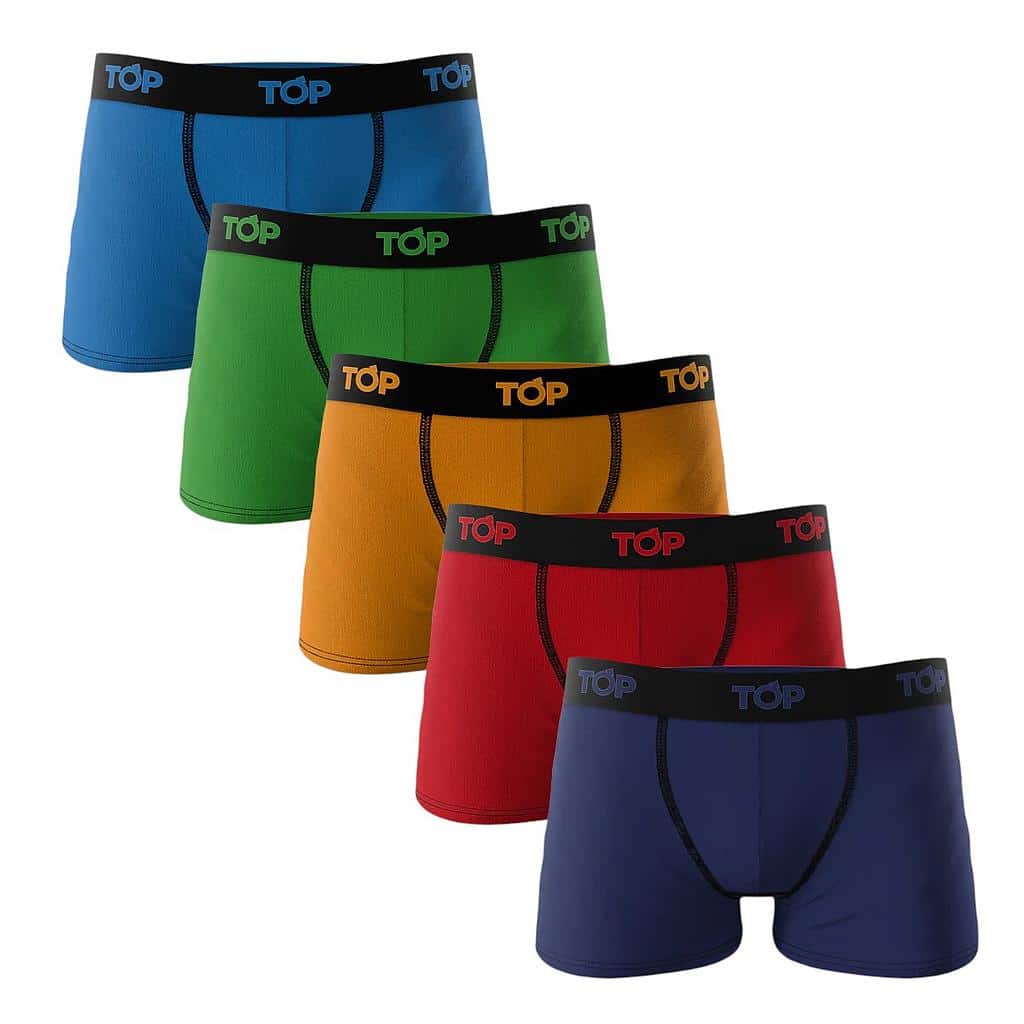 PACK 5 BOXER KIDS ALGODON 5013P5C5 TOP