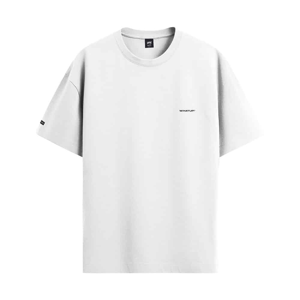 POLERA HOMBRE REGULAR BLANCA WHATUP