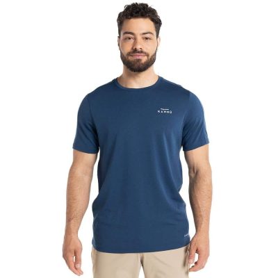 POLERA HOMBRE SPORT AZUL KANNU