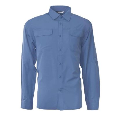 CAMISA HOMBRE OUTDOOR EXPLORE KNLI01100N BLUE KANNU