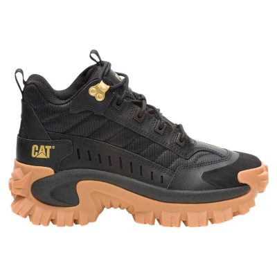 Zapatilla Con Caña Casual Mujer Intruder Mid Negra Caterpillar
