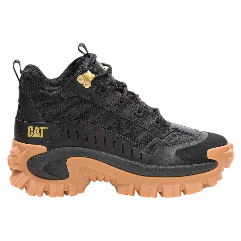 Zapatilla Con Caña Casual Mujer Intruder Mid Negra Caterpillar