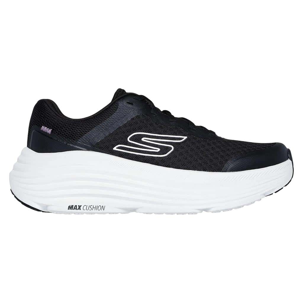 ZAPATILLA MUJER MAX CUSHIONING ENDEAVOUR BKW SKECHERS