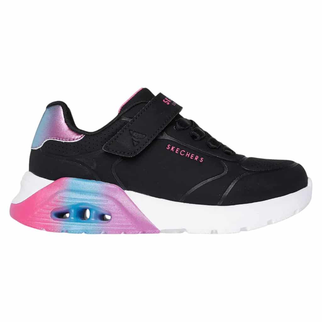 ZAPATILLA NIÑA UNO LITE 2.0 VIVID METALLIC BKMT SKECHERS