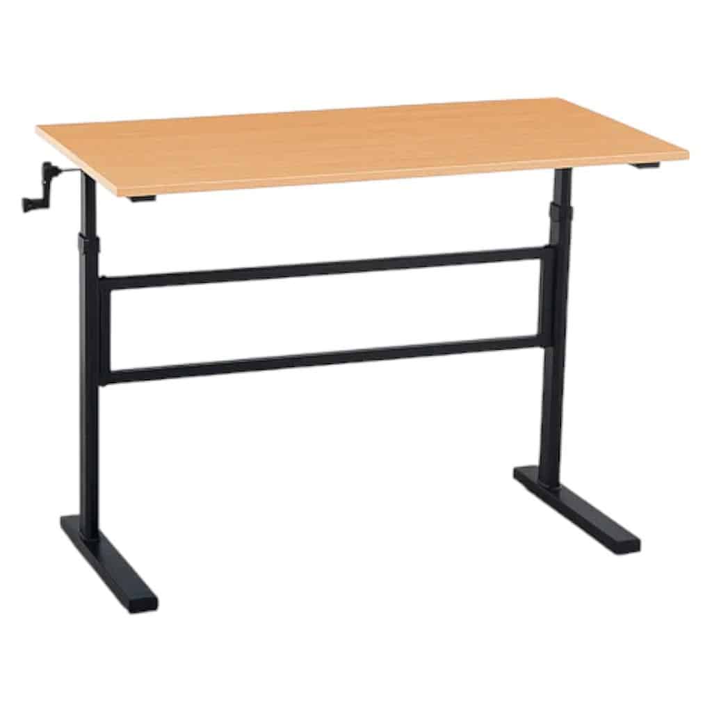 ESCRITORIO DE TRABAJO CON ALTURA REGULABLE STANDING DESK OAK KLIK