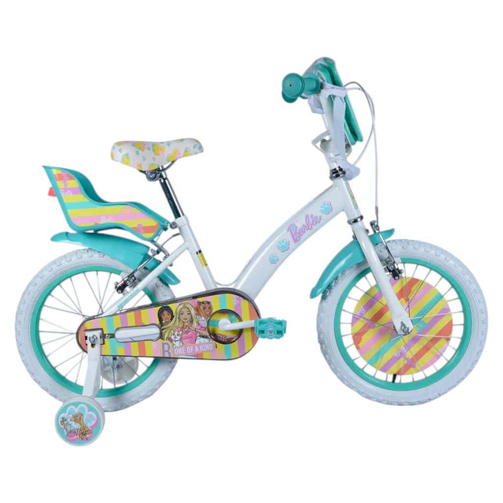 BICICLETA BARBIE ARO 16 BLANCO