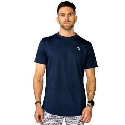 POLERA HOMBRE LIGHT AND DRY AZUL KONKO