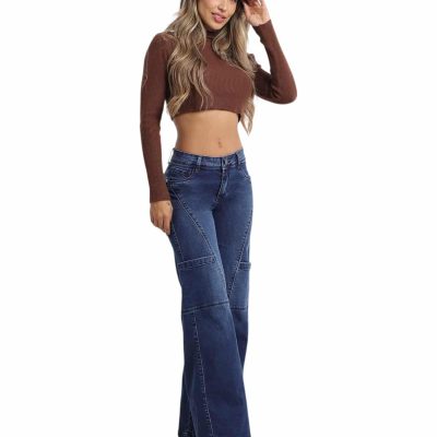 JEANS BALI BLUE WIDE LEG DIVINE