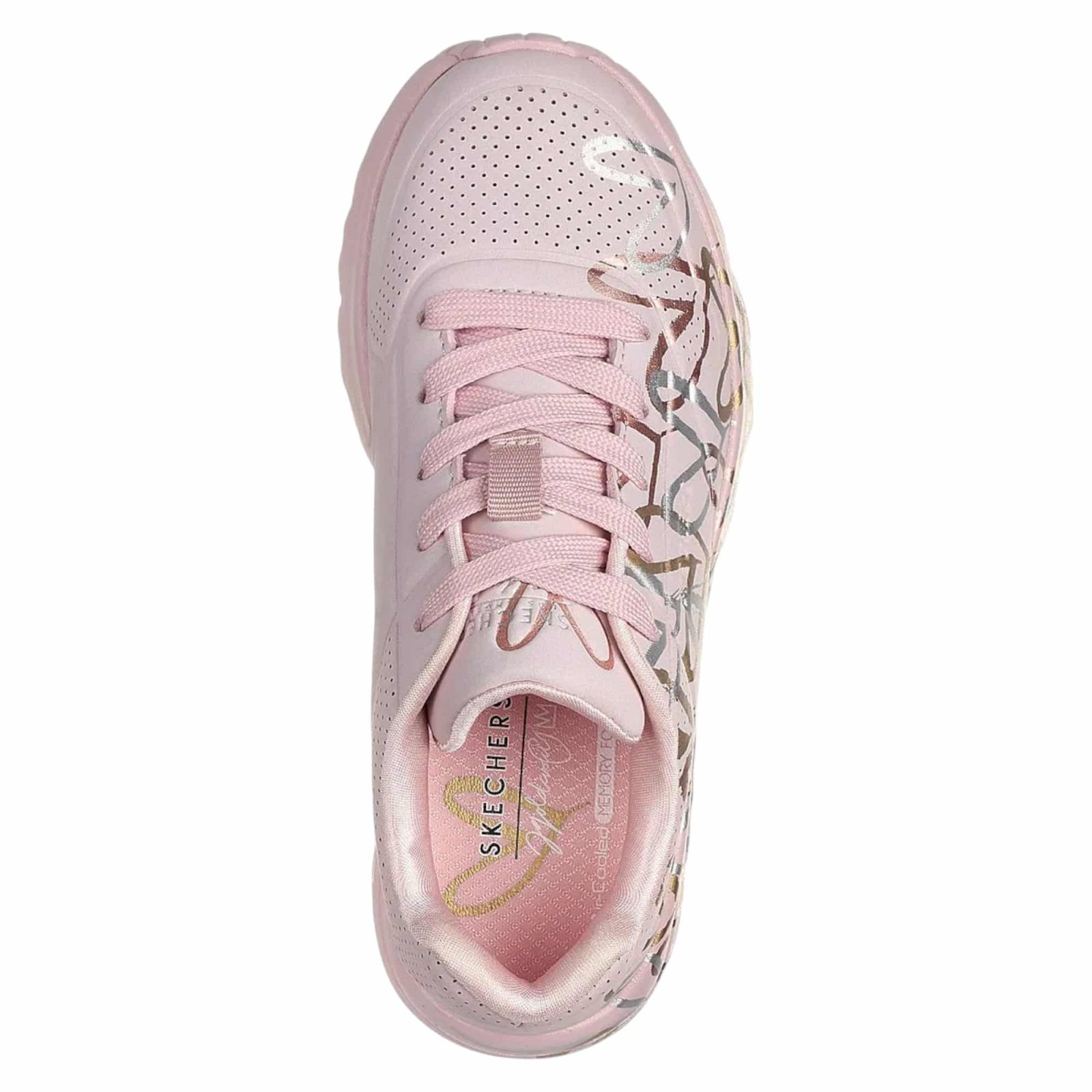 ZAPATILLA KIDS UNO LITE METALLIC LOVE MVMT SKECHERS - Imagen 5