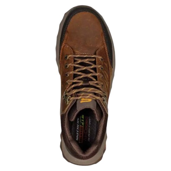 BOTIN HOMBRE ZELLER BAZEMORE DARK BROWN SKECHERS - Imagen 3