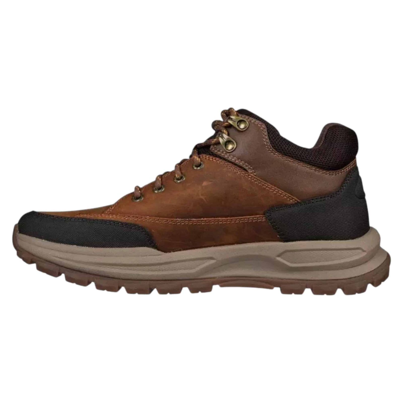 BOTIN HOMBRE ZELLER BAZEMORE DARK BROWN SKECHERS - Imagen 4