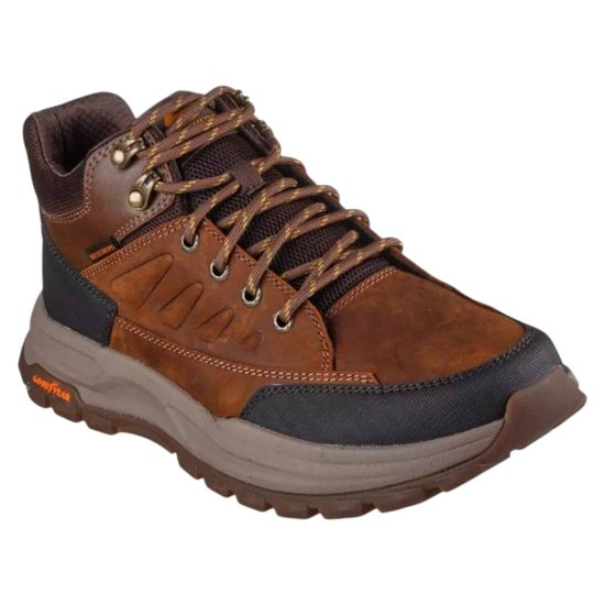 BOTIN HOMBRE ZELLER BAZEMORE DARK BROWN SKECHERS - Imagen 5