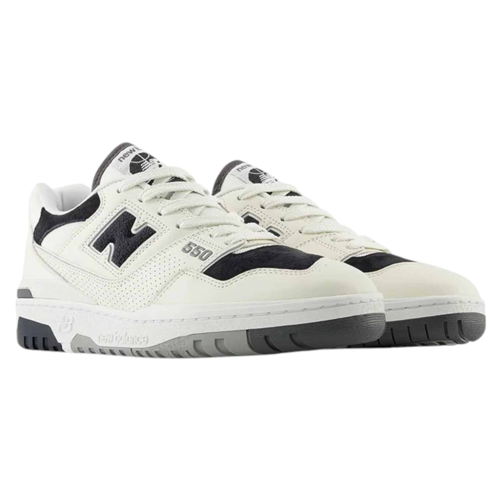 Zapatilla Urbana Hombre New Balance 550 Blanca/Negro - Imagen 2