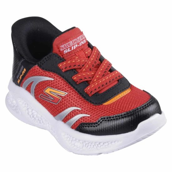 ZAPATILLA NIÑO METEOR LIGHTS BRISK RED  SKECHERS - Imagen 2