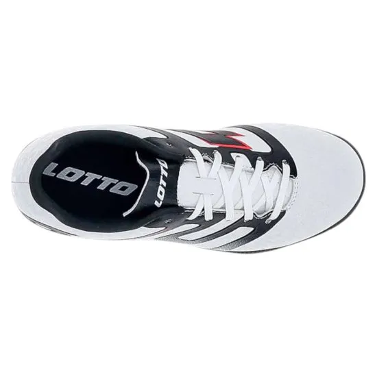 Zapato Baby Fútbol Niño Lotto - Maestro 700 TF Blanco Negro - Imagen 4