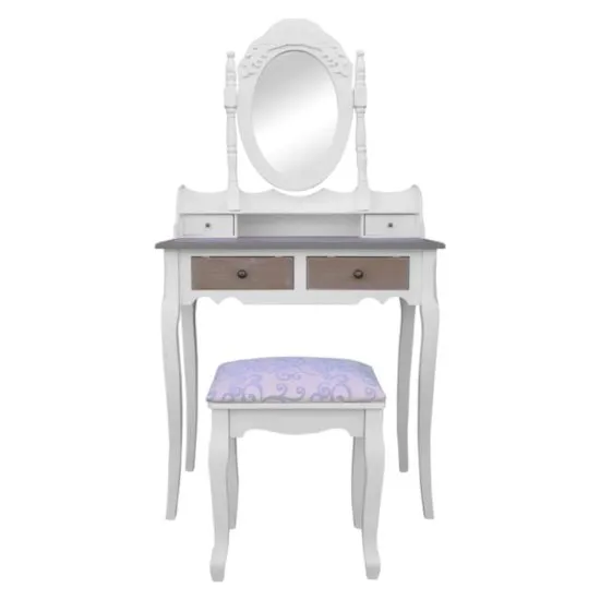 TOCADOR CON BANQUETA CAFE MSA - Imagen 2