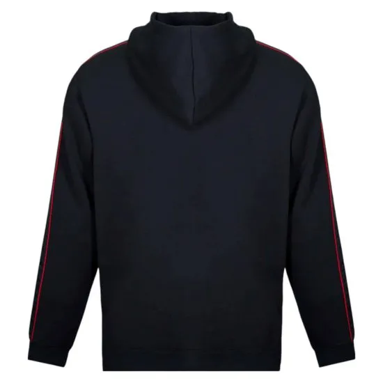 Polerón Kappa Men Hoodie Black Banda Logo Black - Imagen 2