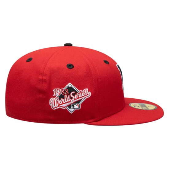 GORRO 5950 DODGERS SCARLET 88 WS NEW ERA - Imagen 2