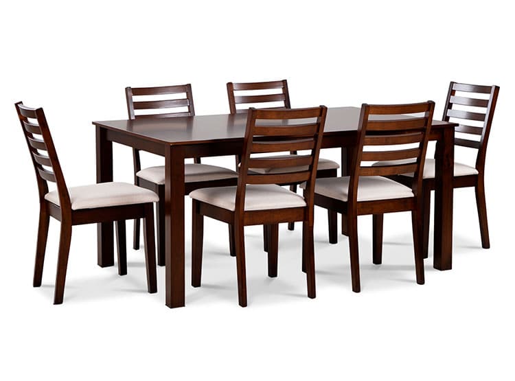 JUEGO DE COMEDOR HELENA 6 SILLAS CIC