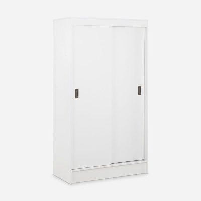 CLOSET CABURGA 2 PUERTAS CORREDERA OLMO BLANCO CIC