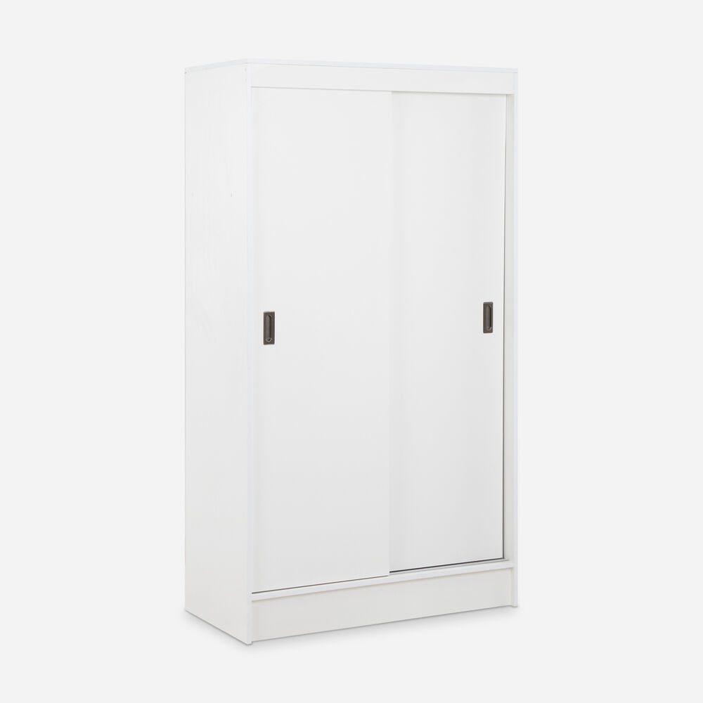 CLOSET CABURGA 2 PUERTAS CORREDERA OLMO BLANCO CIC