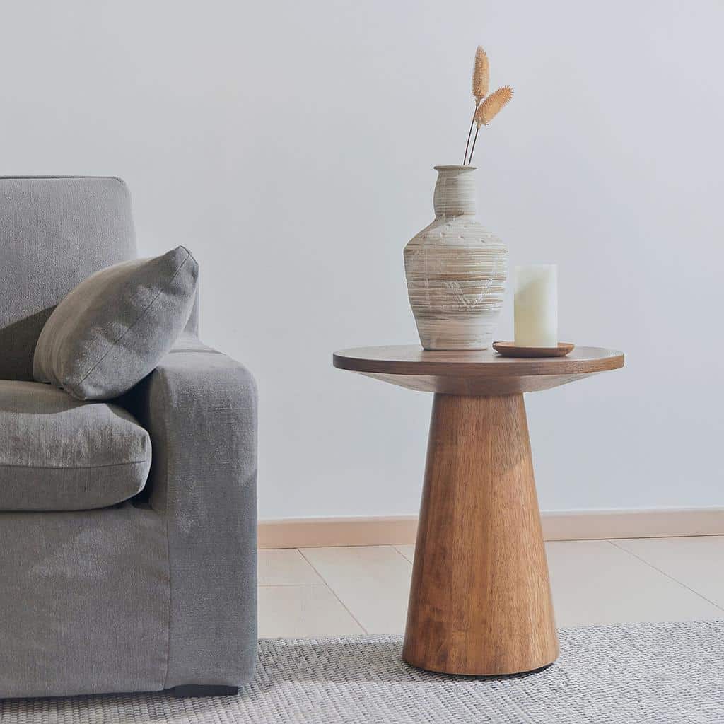 MESA REDONDA BLACKBURN 50X50X53 ROBLE CIC