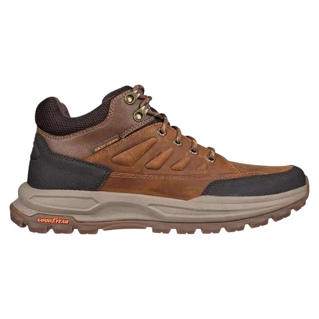 BOTIN HOMBRE ZELLER BAZEMORE DARK BROWN SKECHERS