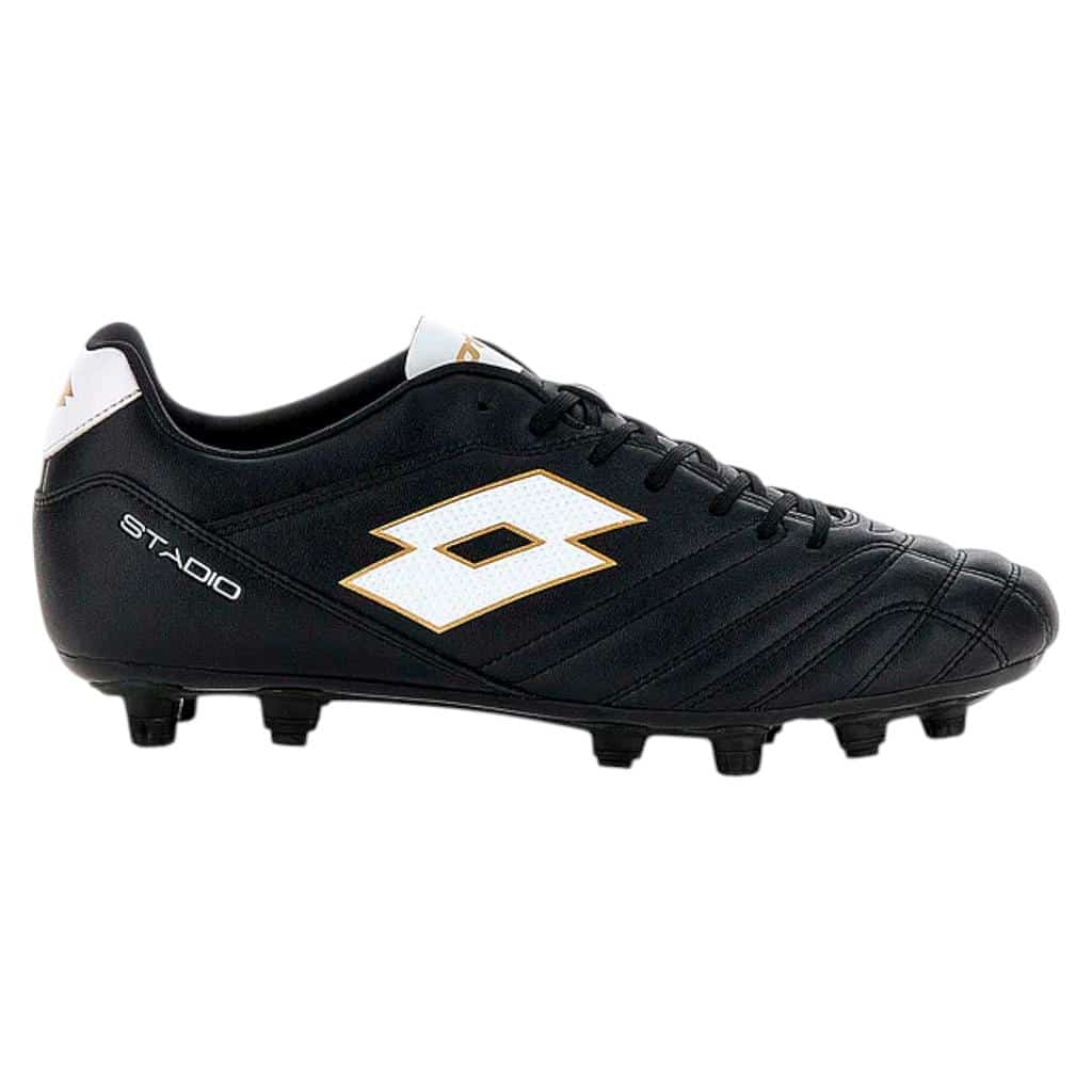 Zapato de Futbol Hombre Lotto – Stadio FG 705 Negro Blanco
