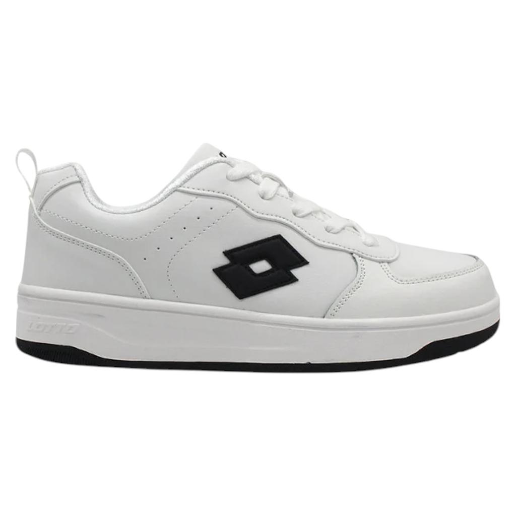 Zapatilla Urbana Hombre Lotto – Blanco Negro