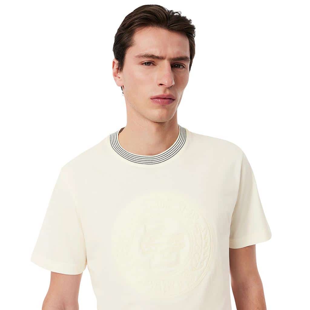 POLERA HOMBRE BORDADO LACOSTE