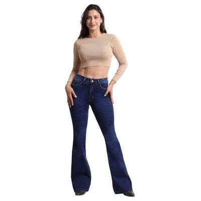 JEANS FERRARI FLARE BLUE DIVINE