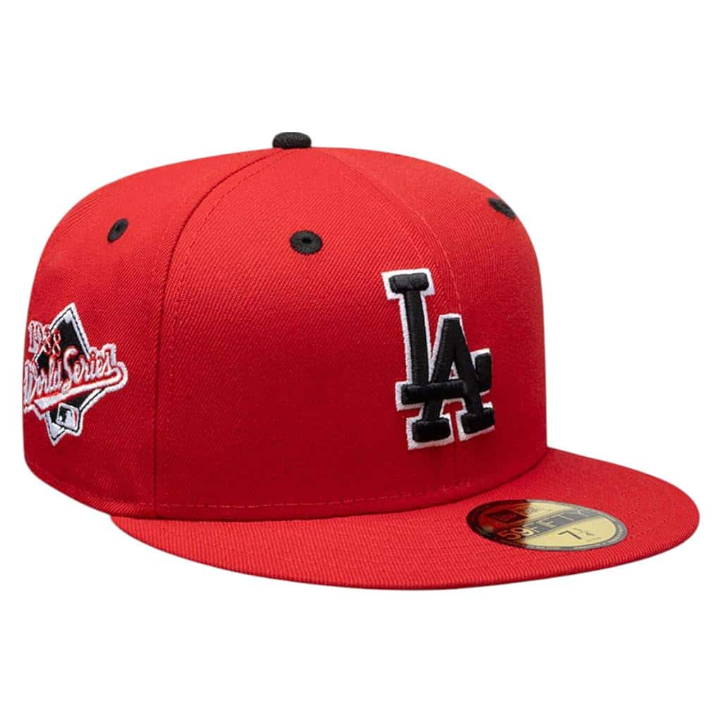 GORRO 5950 DODGERS SCARLET 88 WS NEW ERA