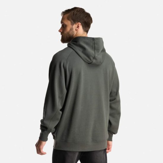 Poleron Hombre Insigne Hoody Front Print Verde Militar LIPPI - Imagen 4