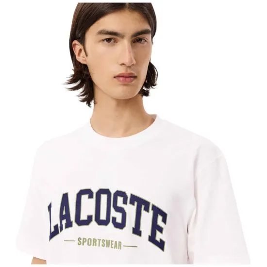 POLERA HOMBRE TH656523001 BLANCO LACOSTE - Imagen 2