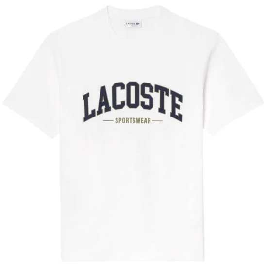 POLERA HOMBRE TH656523001 BLANCO LACOSTE - Imagen 4