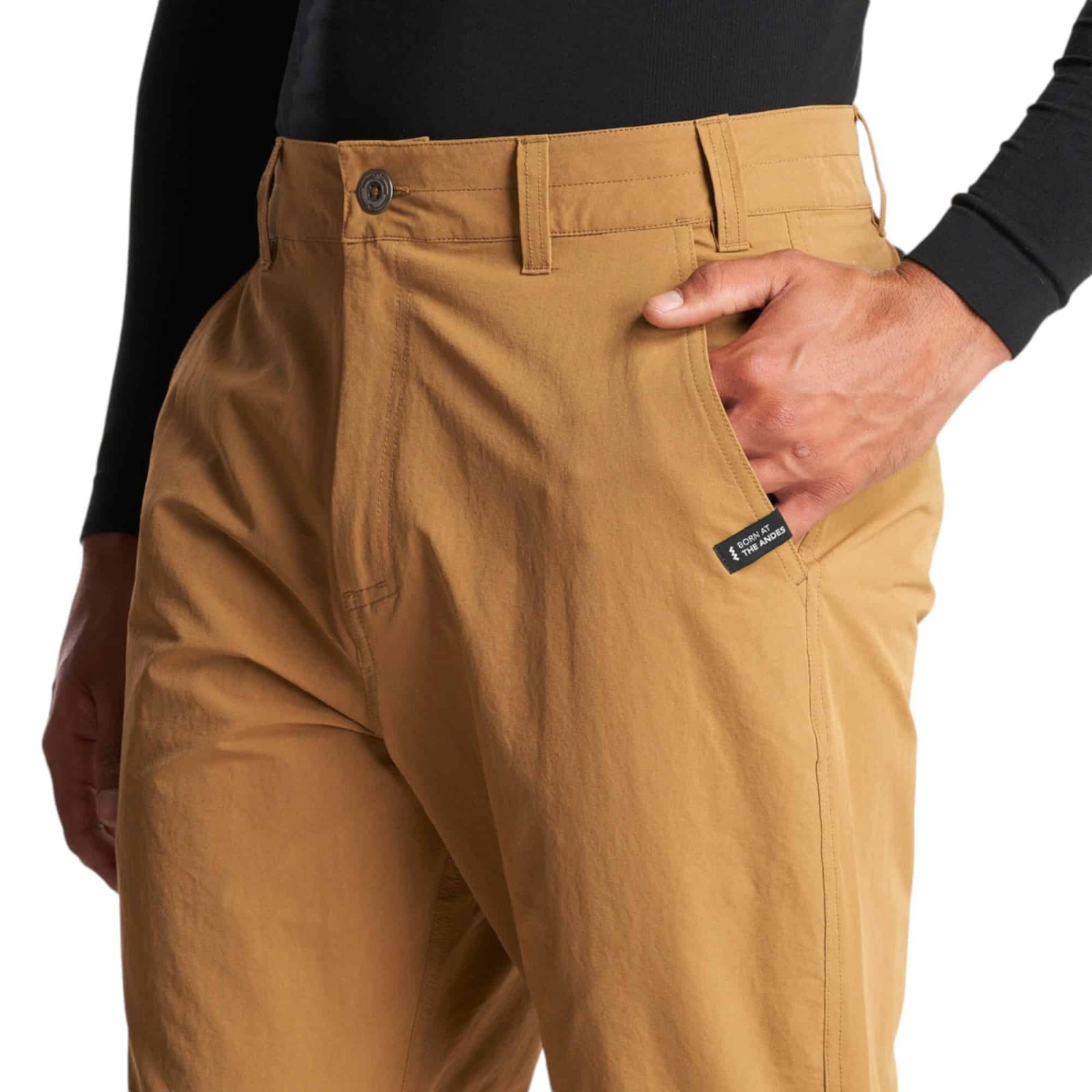 Pantalon Enduring Mix-2 Q-Dry Mostaza Oscuro Lippi - Imagen 4