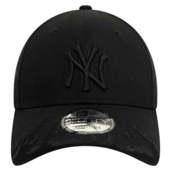 GORRO MLB PROPERTIES FLAME 9FORTY NEYYAN  BLKGRH NEW ERA - Imagen 2