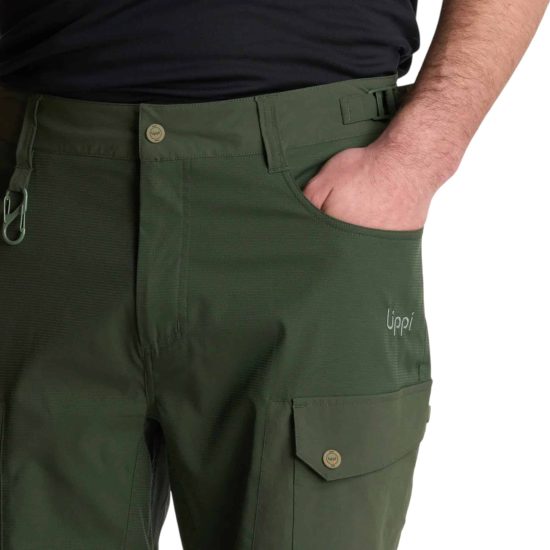 Short M Lennox Q-Dry Shorts Verde Militar Lippi - Imagen 2