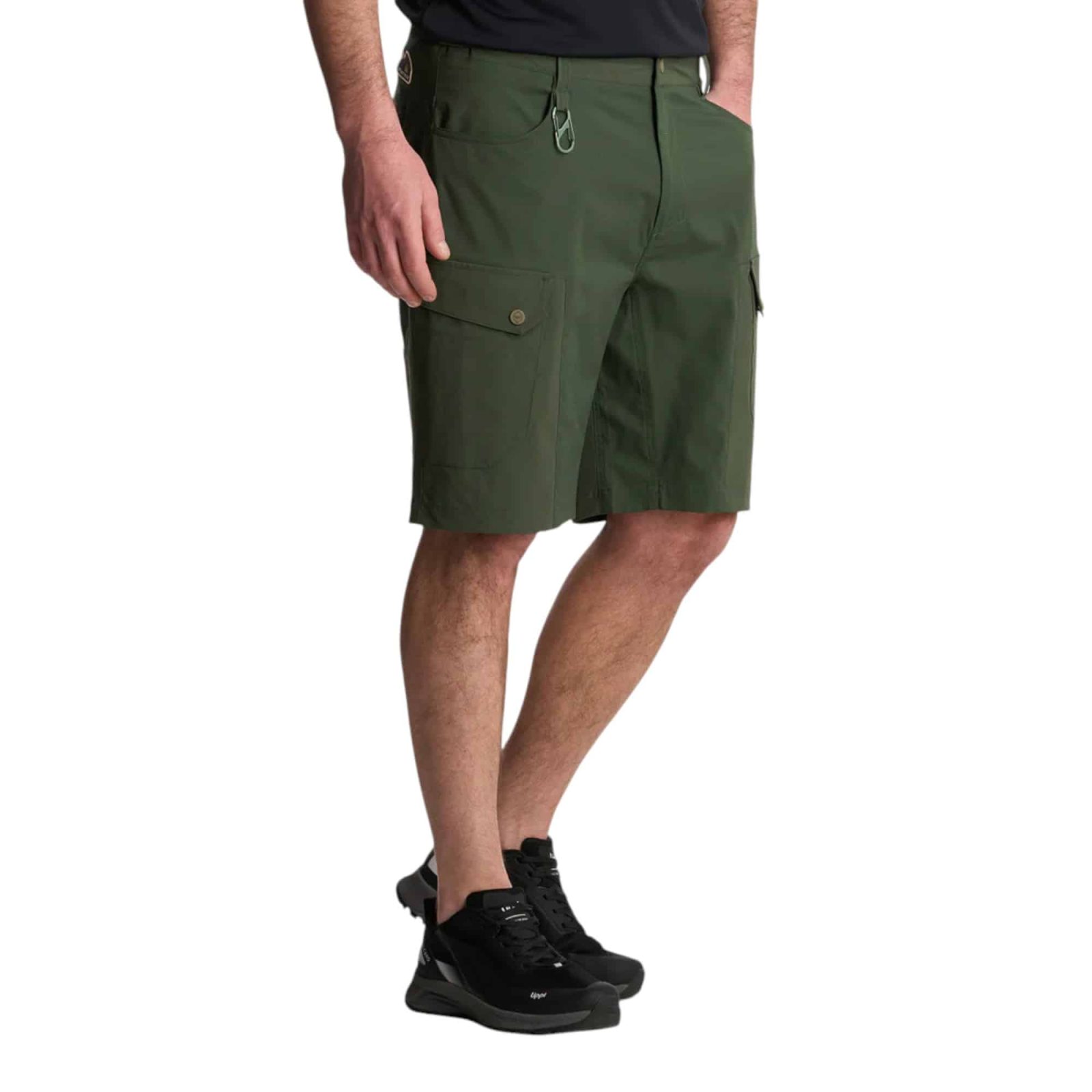 Short M Lennox Q-Dry Shorts Verde Militar Lippi - Imagen 3