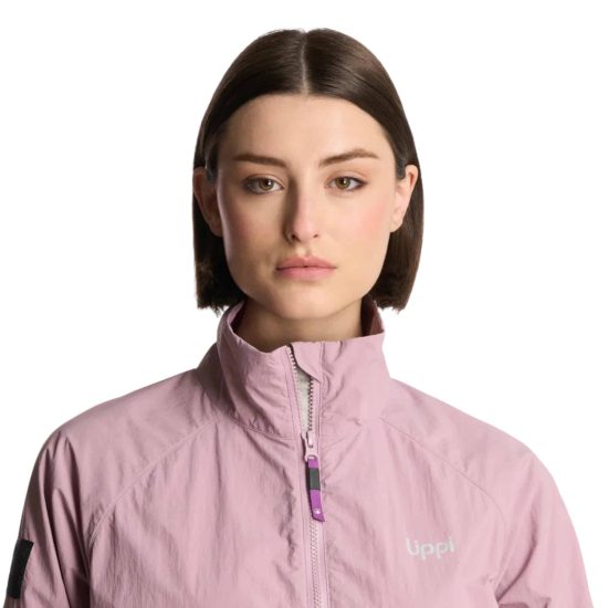 Cortaviento W WindCity WindBreaker 1/4 Zip Jacket Lila Lippi - Imagen 4