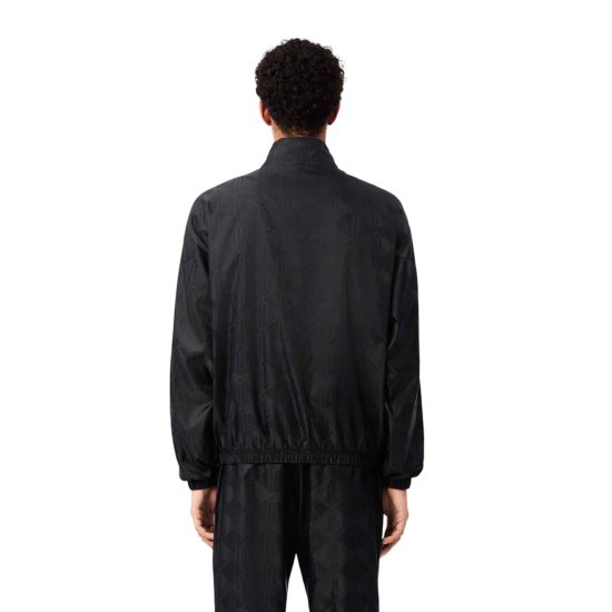 CHAQUETA CORTAVIENTO HOMBRE NEGRO LACOSTE - Imagen 2